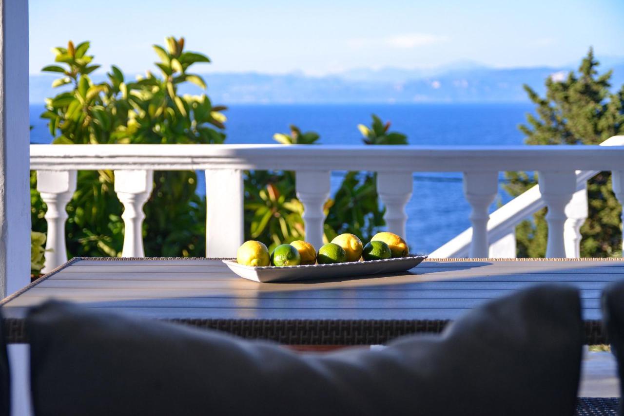 New! Paxoswhite Sea View Apartments & Studios! Ґайос Екстер'єр фото