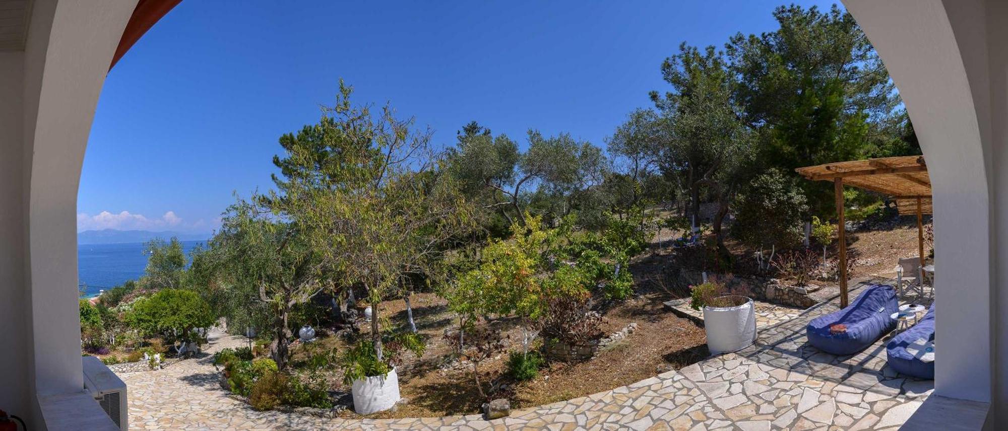 New! Paxoswhite Sea View Apartments & Studios! Ґайос Екстер'єр фото